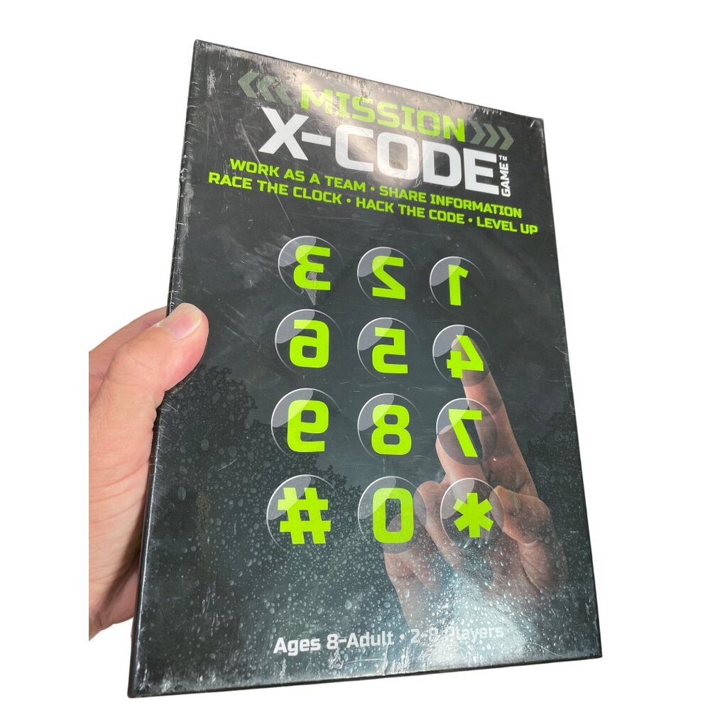 Mission X-Code Board Game By Amigo Games Unused in sealed box SKU 9346